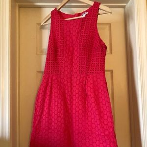 Hot Pink lace summer dress